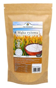 Mąka ryżowa BIAŁA bezglutenowa 500 g Pięć Przemian