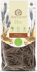 Makaron żytni gniazda tagliatelle BIO 250g Bartolini