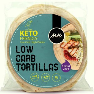 Tortilla wraps KETO Low Carb 240g 6x40g MK Nutrition