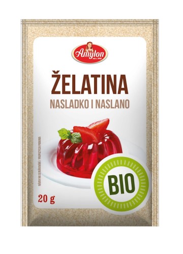 Żelatyna w proszku BIO 20g Amylon