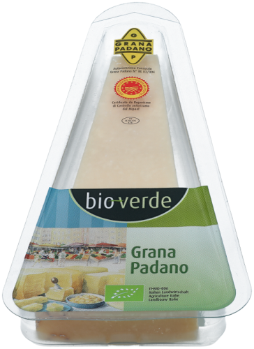 Ser Grana Padano twardy 125g BIO BioVerde DOP