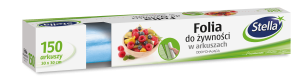 Folia do żywności w arkuszach oddychająca 150szt Stella