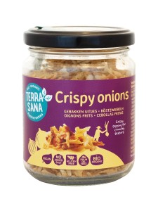 Cebulka prażona bezglutenowa słoiczek BIO 75g  Terrasana