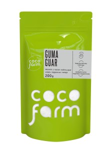 Guma Guar  bezglutenowa 200g CocoFarm