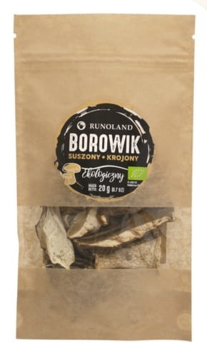 Borowik suszony krojony BIO 20g Runoland