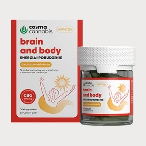 CBD Kapsułki Brain and Body 30 kapsułek Full Spectrum