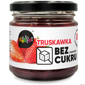 Konfitura truskawka bez cukru 195 g AToDobre