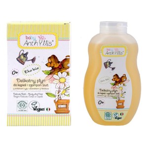 Szampon i płyn dla dzieci 2w1 ECO 400ml  Baby Anthyllis 