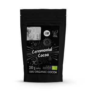 Kakao Ceremonialne ekologiczne Keto Bio 200g- 4x50g  Cocoa
