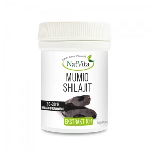 Mumio Shilajit ekstrakt 10:1 - proszek 10g Natvita
