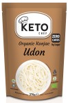 Makaron KETO Konjac bez glutenu/bez zapachu Udon 270g/200g BIO KetoChef