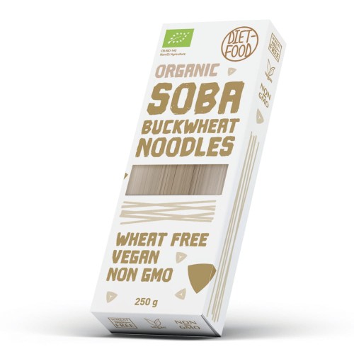 Makaron gryczany spaghetti SOBA BIO 250 g Diet Food