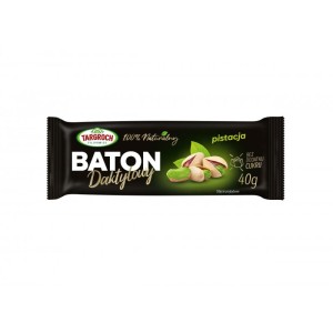 Baton daktylowy z pistacją 40g Targroch