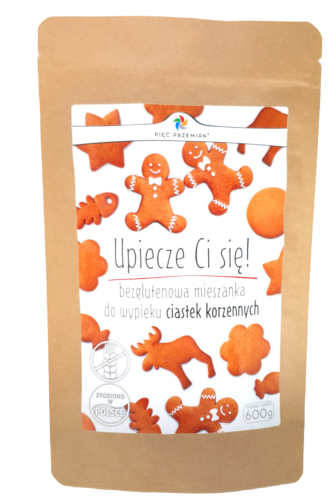 Mieszanka do wypieku ciastek korzennych bezglutenowa  600g Pięć Przemian