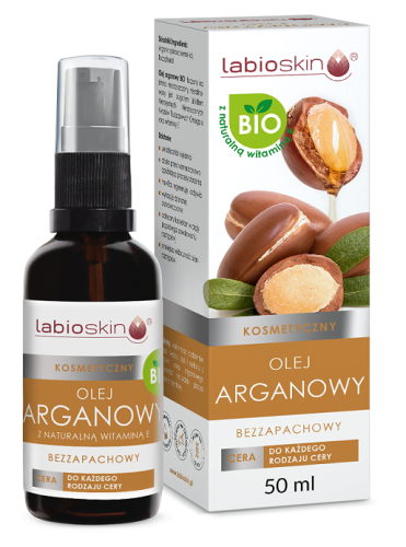 Olej arganowy kosmetyczny 50ml LabioSkin