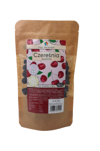 Czereśnie suszone bez cukru bezglutenowe 250g Pięć Przemian