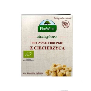 Pieczywo chrupkie z ciecierzycą bezglutenowe BIO 100g EkoWital