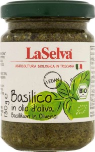Bazylia z oliwą z oliwek  BIO 140g LaSelva