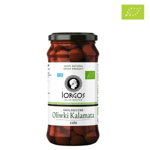 Oliwki Kalamata całe BIO 360g/180g Iorgos