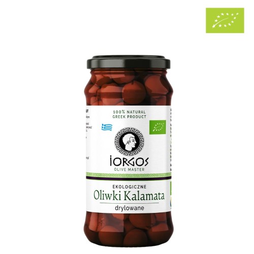 Oliwki Kalamata drylowane BIO 360g Iorgos