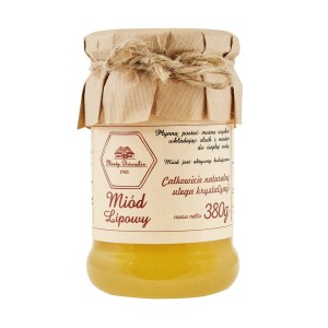 Miód lipowy 380g  MiodyDworskie