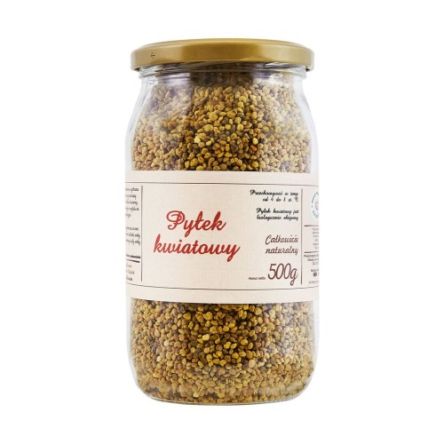 Pyłek kwiatowy w szkle 500g MiodyDworskie