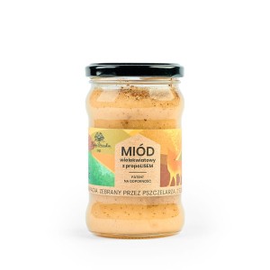 Miód z propolisem 400g MiodyDworskie