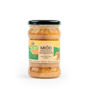 Miód z pierzgą 400g MiodyDworskie