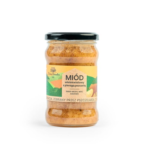 Miód z pierzgą 400g MiodyDworskie