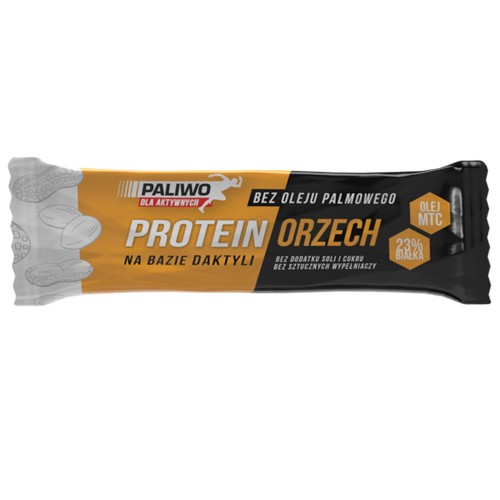 Baton Proteinowy orzechowy z MCT 50g NaturaVena