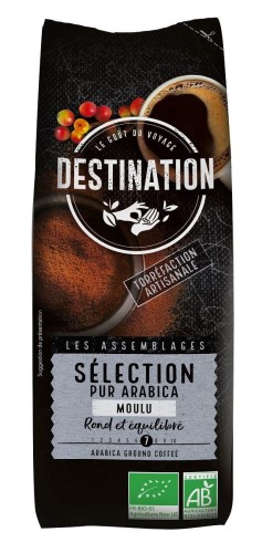 Kawa mielona SELECTION 100% Arabica BIO 250g Destination