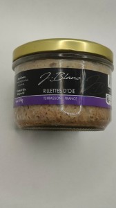 Rillette z gęsi - gęś duszona 190 g 