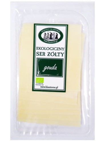 Ser Gouda w plastrach BIO 125g Produkty Klasztorne