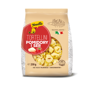 Tortellini Pomidory i Ser 250g Novelle