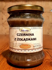 Zupa Czernina z żołądkami na kaczym bulionie 310g Tłusty Indyk
