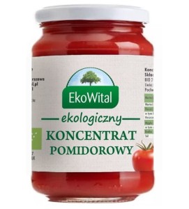 Koncentrat pomidorowy z włoskich pomidorów BIO 200g EkoWital