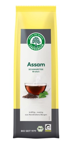 Herbata czarna liściasta ASSAM BIO 100g Lebensbaum