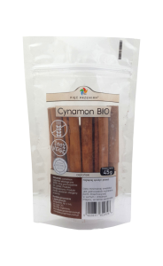 Cynamon cejloński laski BIO bezglutenowy 45g Pięć Przemian