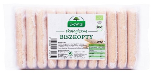 Biszkopty dla dzieci BIO 200g EkoWital