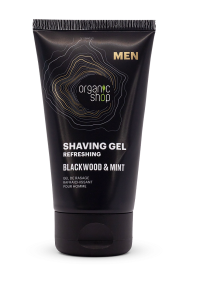 Żel do golenia dla mężczyzn kora dębu mięta 150ml Organic Shop