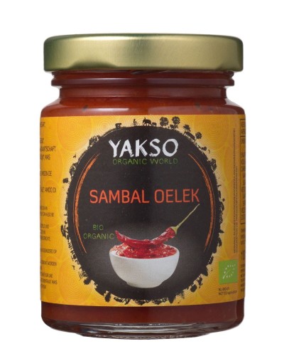 Sos chili SAMBAL OELEK BIO 100g Yakso