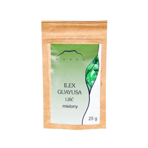 Ilex Guayusa cały liść 25g Nanga