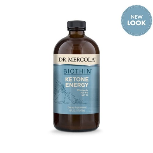 Olej MCT  Keton Energy Kwas C8 kaprylowy 473 ml Dr. Mercola