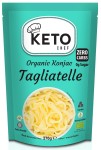 Makaron KETO Konjac bez glutenu/bez zapachu Tagliatelle 270g/200g BIO KetoChef