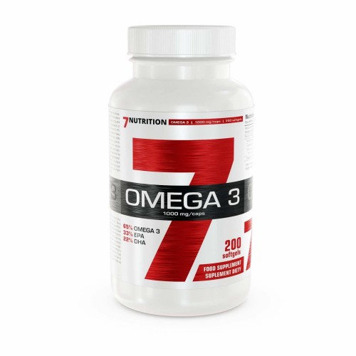 Omega-3 1000mg 200 kapsułek/300g 7Nutrition
