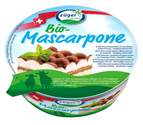 Ser Mascarpone BIO 250g ZUGER