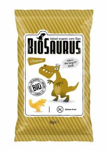 Chrupki Dinozaury serowe bezglutenowe BIO 50g McLLoyds