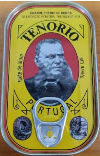 Tuńczyk portugalski w oliwie z oliwek Premium puszka 120/78g TENORIO