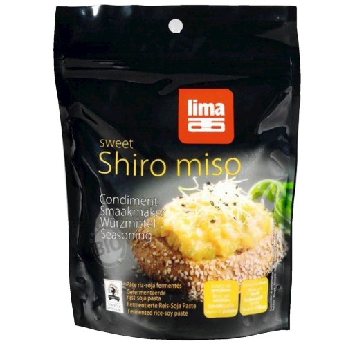 Miso Shiro pasta bezglutenowa BIO 300g LIMA