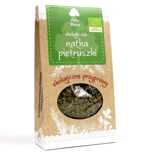 Natka pietruszki suszona BIO 20g Dary Natury